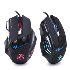 Mouse Gamer Óptico Com Led Rgb Usb
